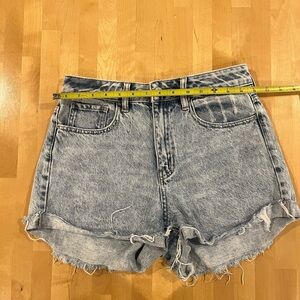PACSUN Denim Mom Short